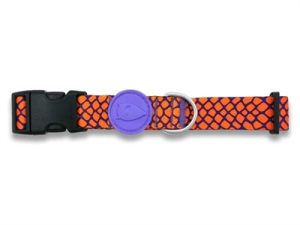 Morso Halsband Hond Gerecycled Urban Lizard Rood - Afbeelding 2