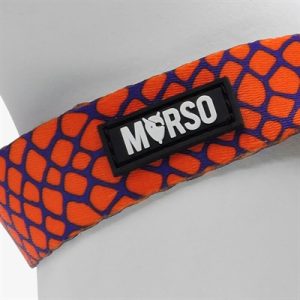 Morso Mini Hondentuig Verstelbaar Gerecycled Urban Lizard Rood - Afbeelding 5