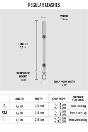 Morso Hondenriem Gerecycled Power Flow Zwart - Afbeelding 3