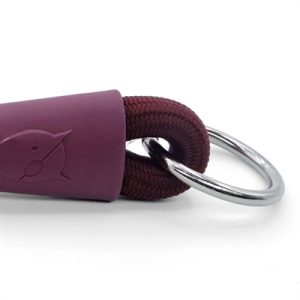 Morso Half Slip Halsband Hond Soft Rope Gerecycled Plum Paars - Afbeelding 4