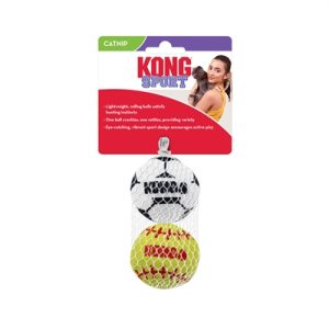 Kong Cat Sport Balls Met Catnip Assorti - Afbeelding 4