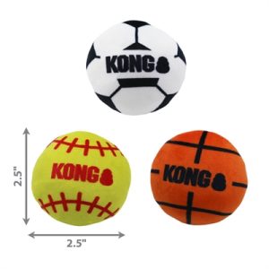 Kong Cat Sport Balls Met Catnip Assorti - Afbeelding 5