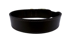 Sazzz Halsband Hond Pioneer Classic Leer Donkerbruin - Afbeelding 2