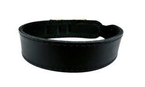 Sazzz Halsband Hond Pioneer Classic Leer Zwart - Afbeelding 2