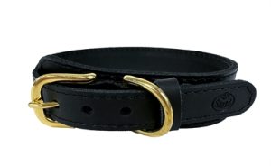 Sazzz Halsband Hond Pioneer Classic Leer Zwart - Afbeelding 4