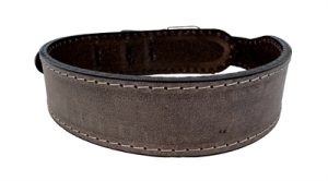 Sazzz Halsband Hond Boho Vintage Leer Bruin - Afbeelding 2