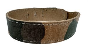 Sazzz Halsband Hond Boho Vintage Leer Camouflage - Afbeelding 2