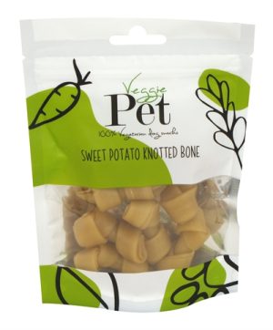 Veggie Pet Sweet Potato Knotted Bone - Afbeelding 2