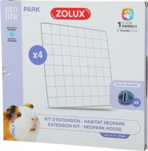 Zolux Neolife Neopark Cavia Uitbereidingsset Gaaspanelen - Afbeelding 2