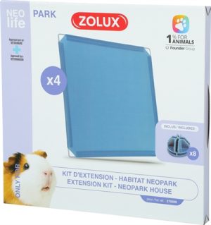 Zolux Neolife Neopark Cavia Uitbereidingsset Gesloten Panelen - Afbeelding 2