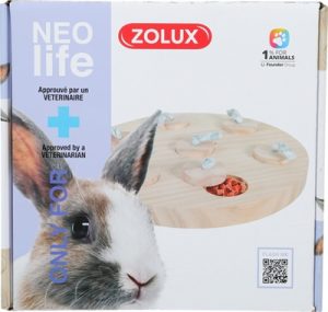 Zolux Neolife Treat Tray Konijn Hout - Afbeelding 4