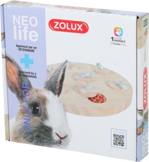 Zolux Neolife Treat Tray Konijn Hout - Afbeelding 5