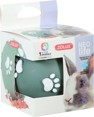 Zolux Neolife Snackbal Konijn Groen - Afbeelding 4