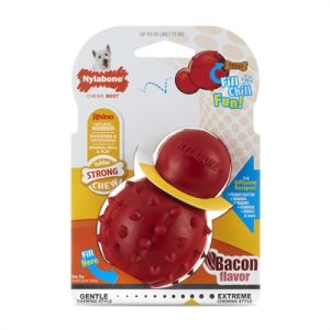 Nylabone Strong Rubber Cone Baconsmaak - Afbeelding 6