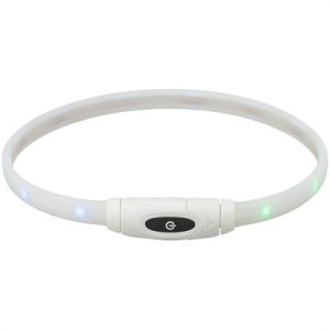 Trixie Lichtgevende Halsband Hond Usb Siliconen Oplaadbaar Meerkleurig - Afbeelding 6