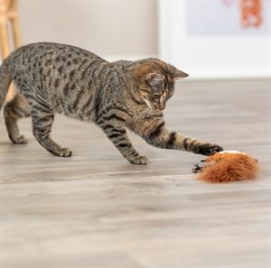 Trixie Eekhoorn Pluche Met Veerstaart Met Catnip - Afbeelding 3