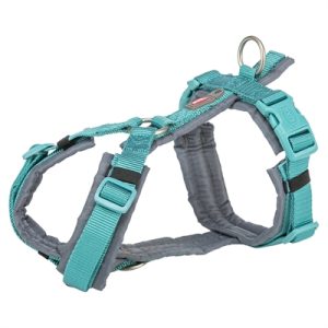 Trixie Hondentuig Premium Trekking Aqua Blauw / Grafiet Grijs - Afbeelding 2