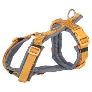 Trixie Hondentuig Premium Trekking Curry Geel / Grafiet Grijs - Afbeelding 2