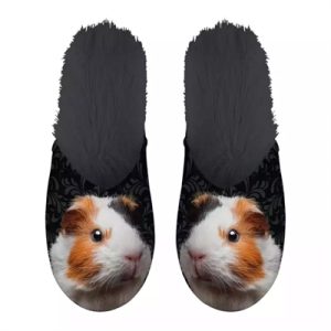 Merkloos Pantoffel Cavia Zwart