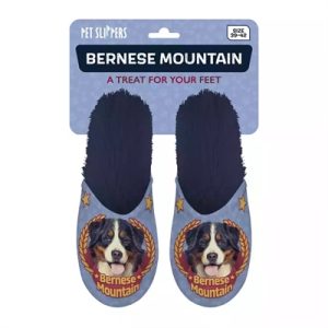 Merkloos Pantoffel Bernese Mountain Dog Donkerblauw - Afbeelding 2