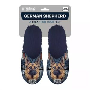 Merkloos Pantoffel German Shepherd Donkerblauw - Afbeelding 2