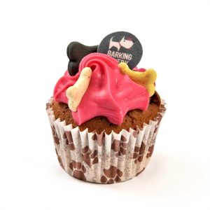 The Barking Bakery Vanilla Woofin Met Roze Glazuur - Afbeelding 2