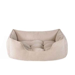 Rosewood 40 Winks Hondenmand Cord Ribstof Beige - Afbeelding 5