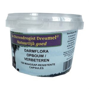 Dierendrogist Darmflora Opbouw / Verbeterend Capsules - Afbeelding 3