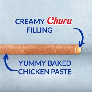 Inaba Dog Churu Rolls Chicken Recipe Wraps With Cheese - Afbeelding 2